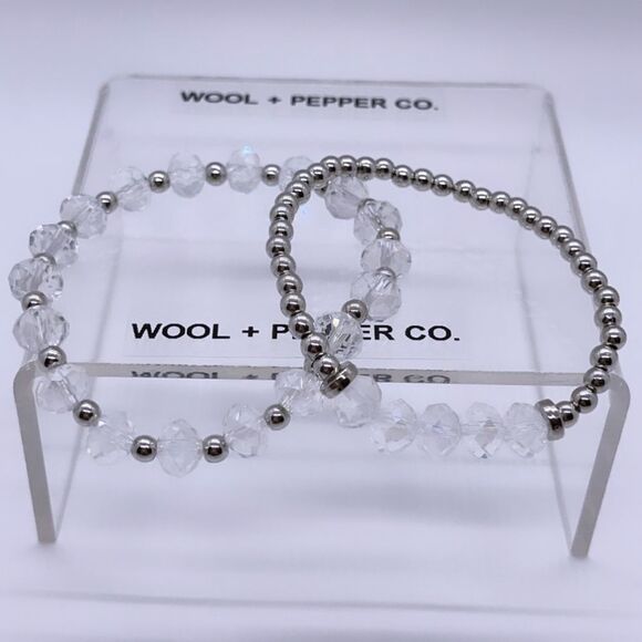 Wool + Pepper Co. Iridescent Bracelet Stack (2) - Picture 6 of 7